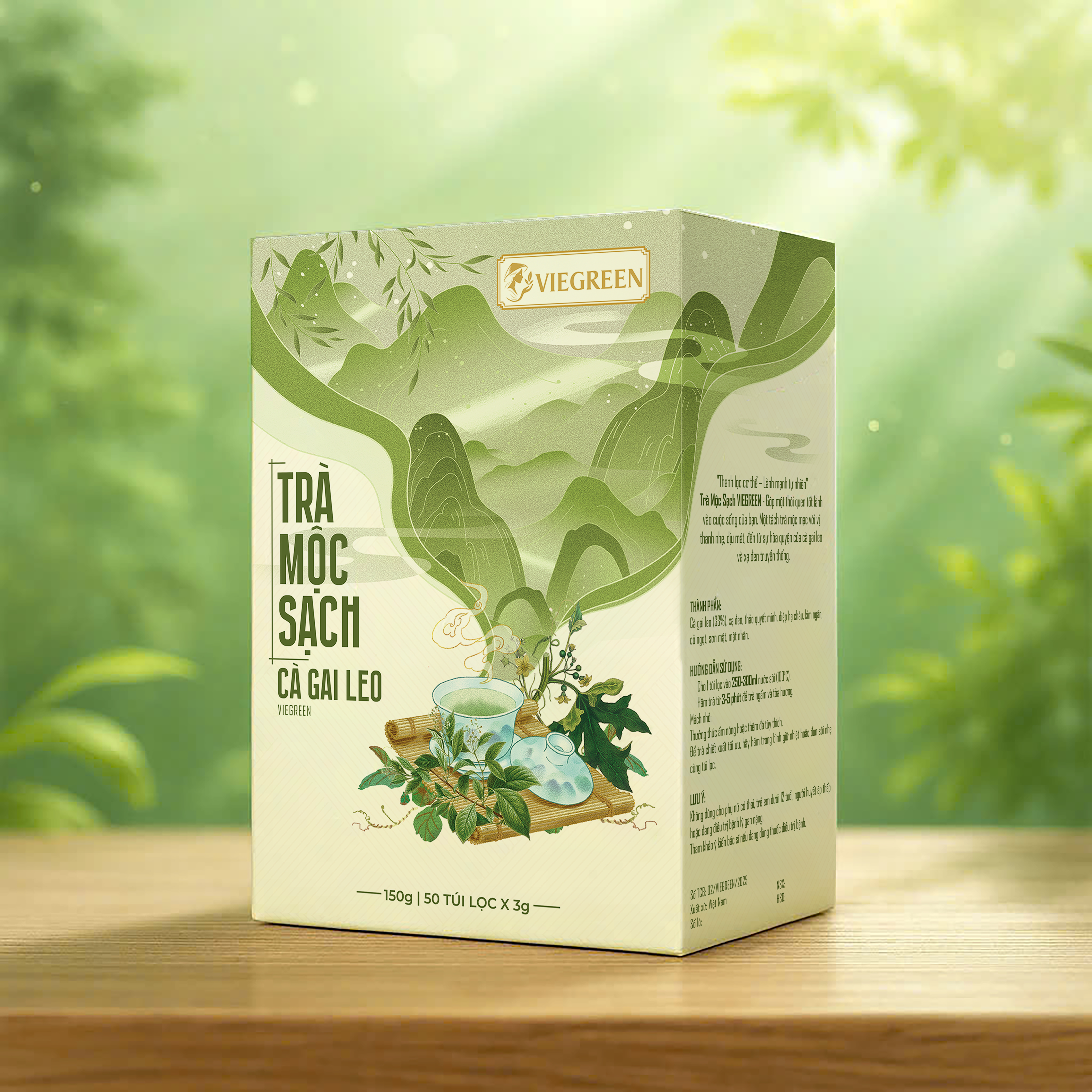 Trà Mộc sạch - Cà gai leo
